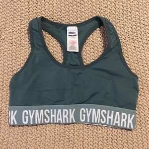 Gymshark Fit Seamless Sports Bra - Dark Green